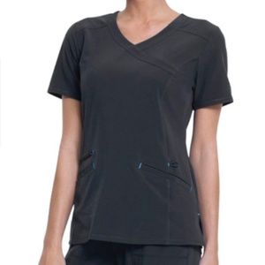 EUC - Scrubstar Mock Wrap Scrub Top